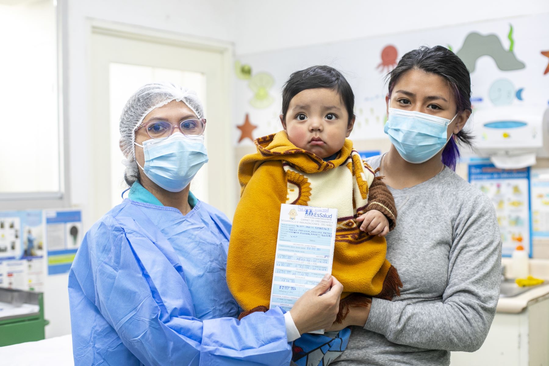 La campaña no se limita a los centros de salud. “El barrido se está realizando también casa por casa y en instituciones educativas. Foto: ANDINA/Difusión