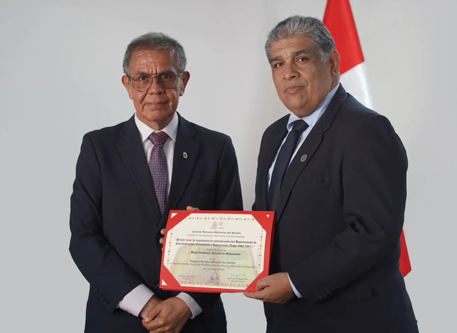 Parte de la historia de la migración extranjera al Perú se encuentra en este archivo histórico, que contiene joyas documentales y que permiten comprender los procesos de naturalización y migración en Perú, a inicios del siglo pasado, así como la dinámica social durante dicho periodo.