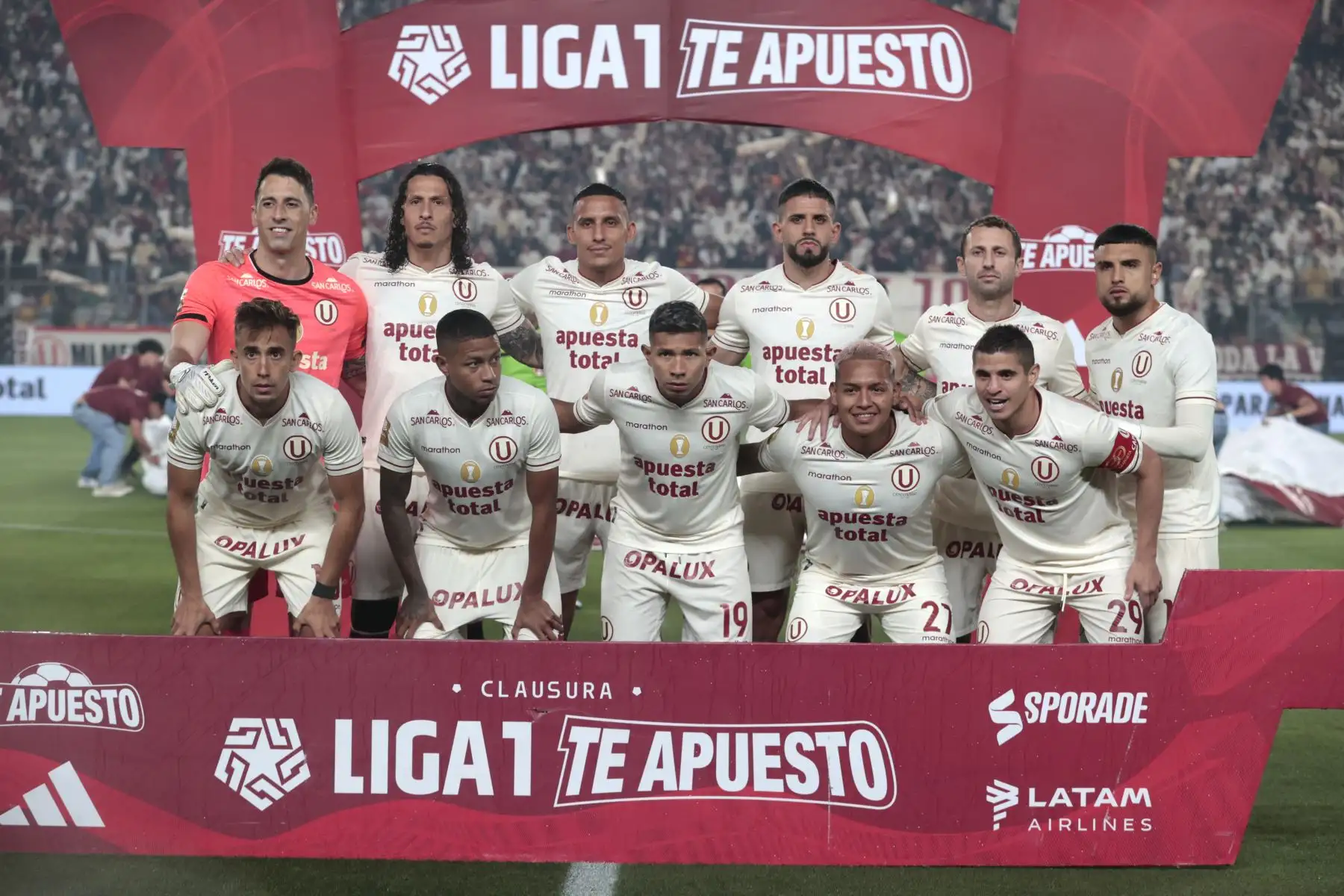 Universitario de Deportes recibe a ADT de Tarma en el Monumental de Ate por la fecha 14 del Torneo Clausura. Foto: ANDINA/Vidal Tarqui
