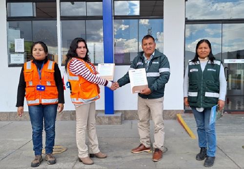 Serfor y Corpac suscriben acta para la protección de la fauna silvestre y seguridad en el aeropuerto de Jauja, ubicado en la región Junín. ANDINA/Difusión