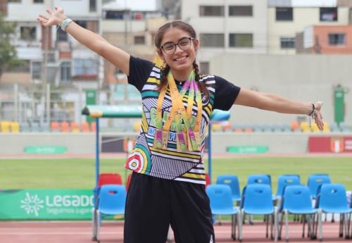 Cayetana Chirinos sigue demostrando que es la mejor atleta peruana joven en la actualidad