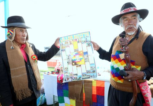 Más de 400 adultos mayores de Perú, Chile y Estados Unidos celebran intercambio cultural en el distrito de Ticaco, región Tacna por el aniversario del programa Pensión 65.