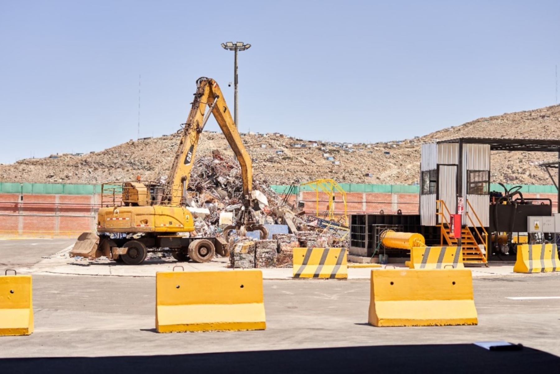 Instalaciones inauguradas por Sideperú en Arequipa beneficiarán a más de 100 proveedores de chatarra. Foto: SIDERPERÚ/Difusión