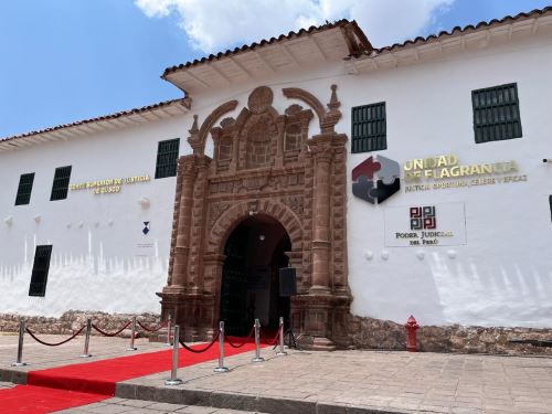 En enero de 2025 empezará a funcionar en Cusco la décimo tercera Unidad de Flagrancia del Poder Judicial que ayudará a agilizar los procesos contra la delincuencia en esa ciudad. ANDINA/Difusión