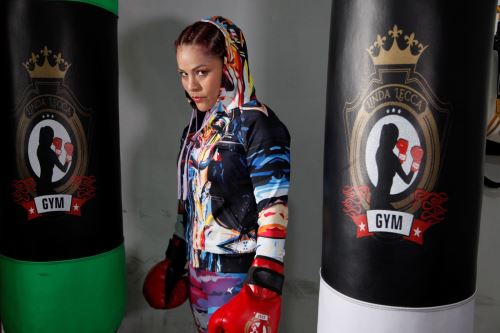 Linda Lecca va por el título mundial de la categoría supergallo del Consejo Mundial de Boxeo