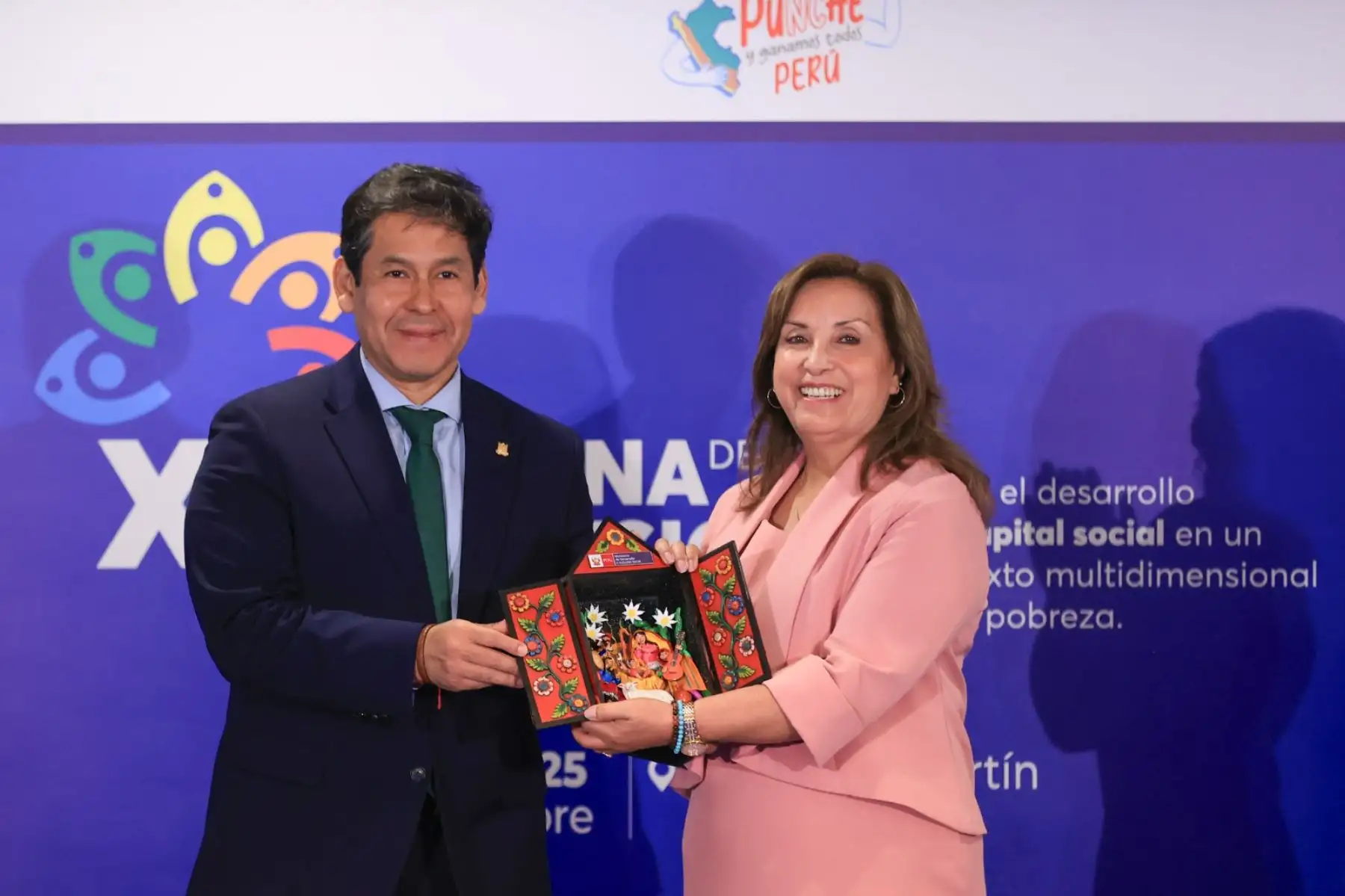 La presidenta Dina Boluarte participó en la inauguración de la XII Semana de la Inclusión Social. Foto: ANDINA/Prensa Presidencia