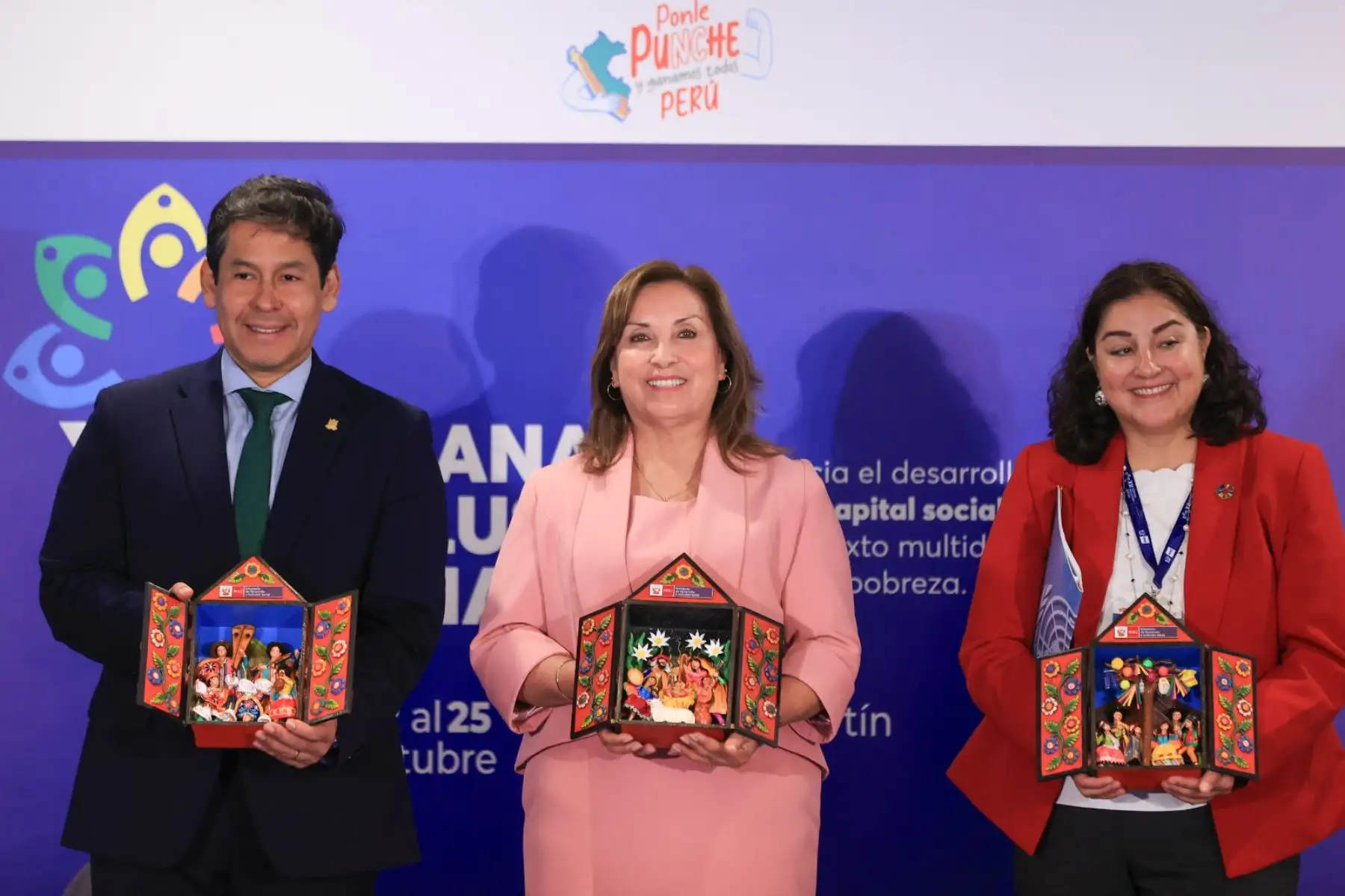 La presidenta Dina Boluarte participó en la inauguración de la XII Semana de la Inclusión Social. Foto: ANDINA/Prensa Presidencia