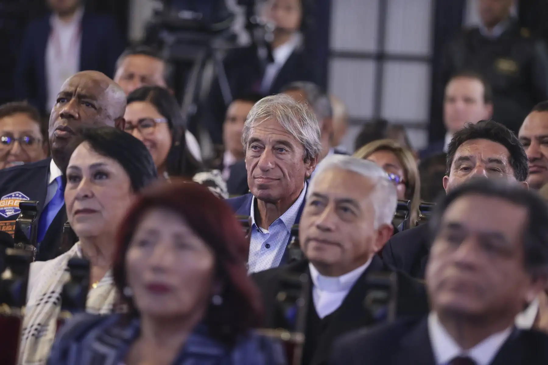 La presidenta de la república, Dina Ercilia Boluarte Zegarra, participa en la ceremonia de firma del “Pacto Social por la Educación”. Foto: ANDINA/Prensa Presidencia