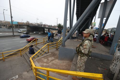 Fuerzas Armadas apoyan a la Policía Nacional en medidas de seguridad ante paro de transportistas