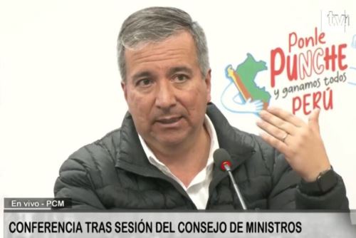 Ministro de Transportes y Comunicaciones, Raúl Pérez Reyes. ANDINA/Difusión