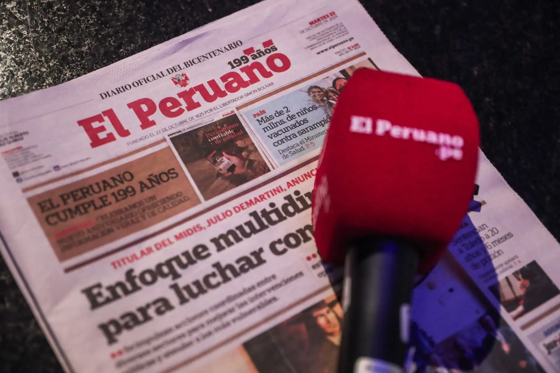 La sinfónica Orquestando ofrece concierto en el Gran Teatro Nacional para los colaboradores del Diario Oficial El Peruano como parte de las celebraciones por su 199 aniversario. Foto: ANDINA/Connie Calderon