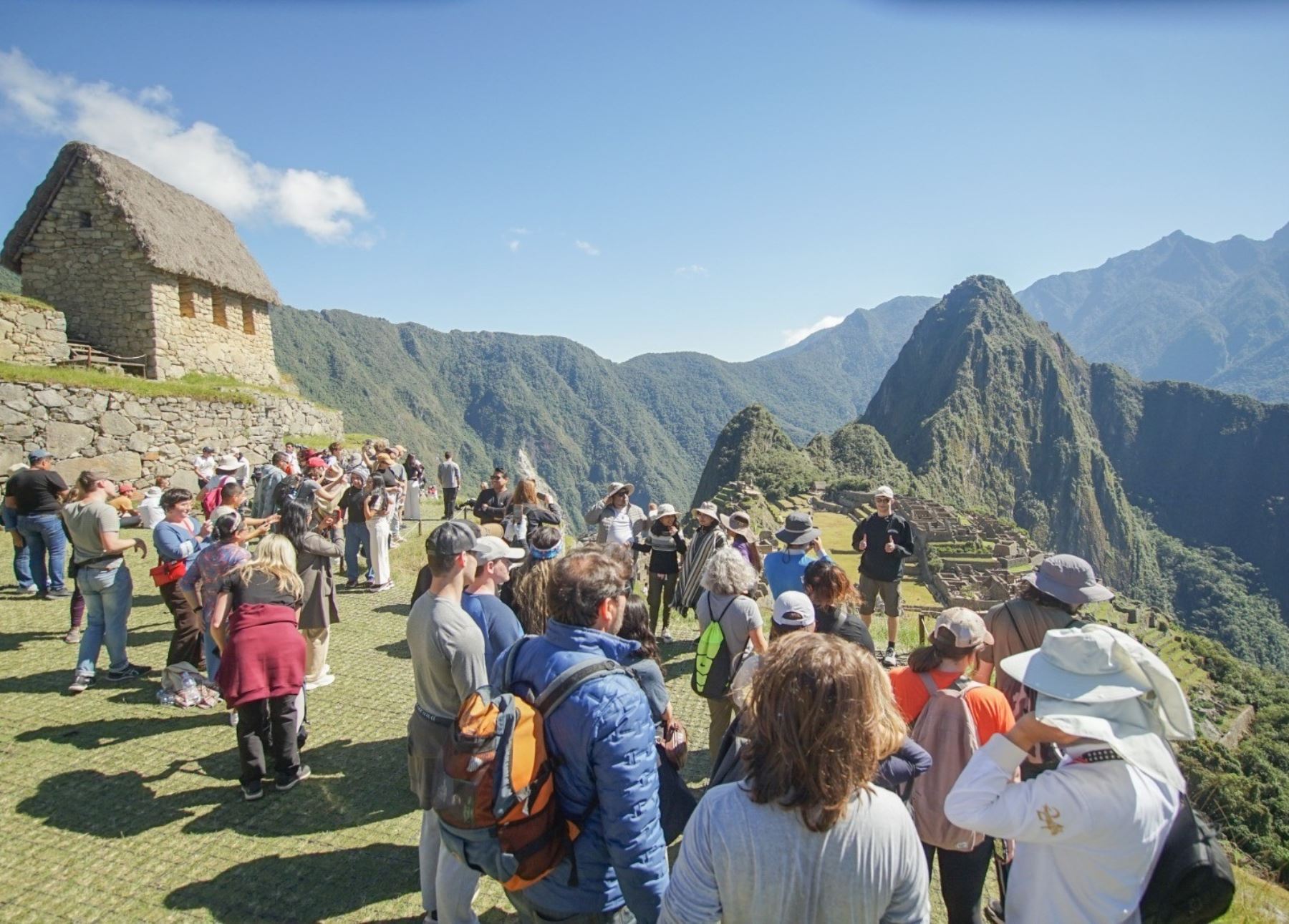 Turistas en Machu Picchu. ANDINA/Difusión