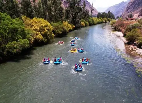 Con una competencia de canotaje en el río Urubamba, el distrito cusqueño de Ollantaytambo inicia las actividades por el 150" aniversario de creación política. ANDINA/Difusión