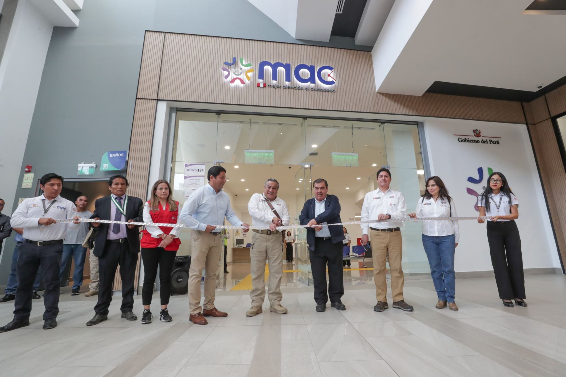 Gustavo Adrianzén inauguró el MAC de Ica. Foto: ANDINA/difusión.