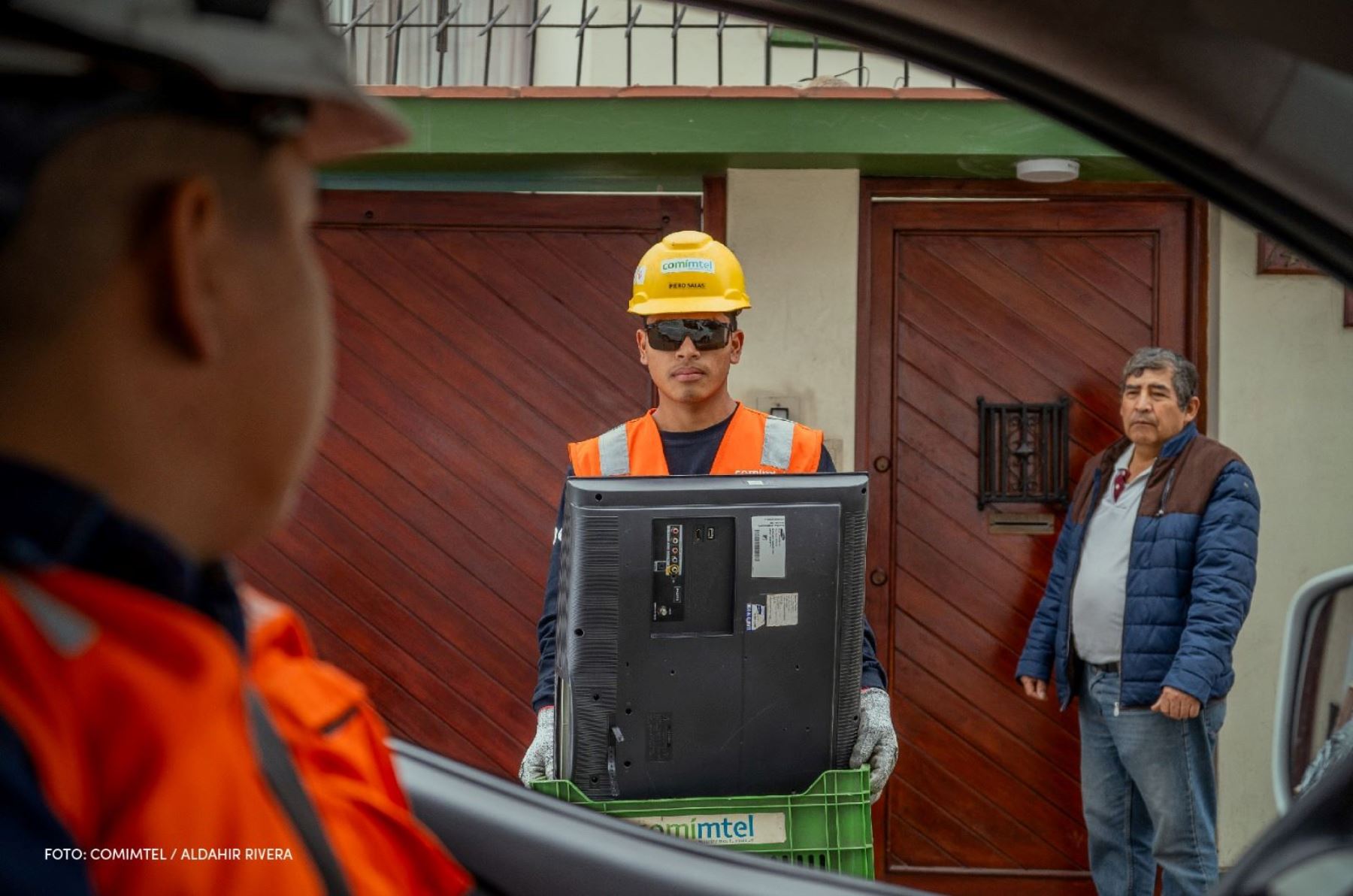 Reciclaje de residuos de aparatos eléctricos y electrónicos. ANDINA.