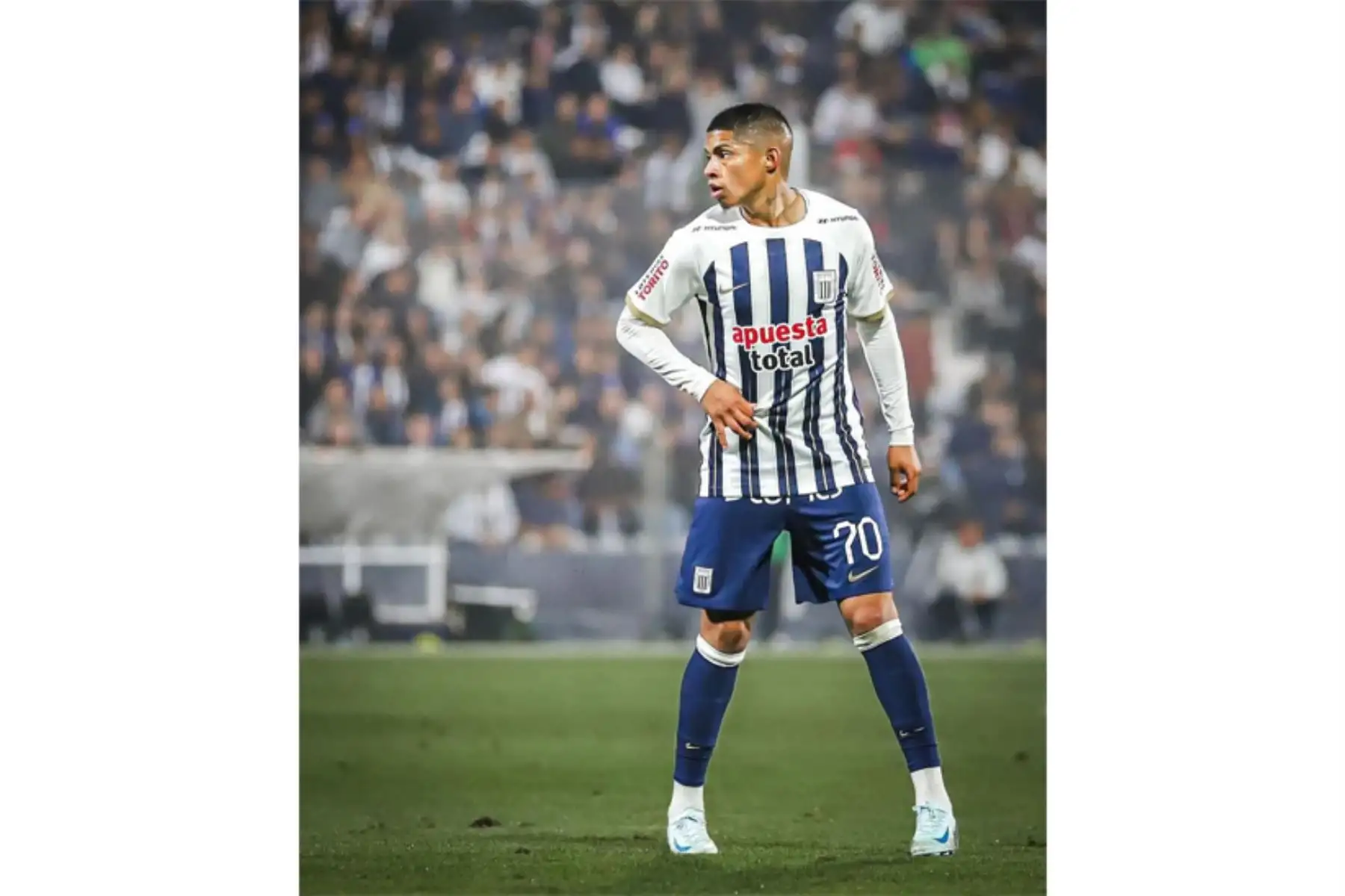 Kevin Quevedo con Alianza Lima.