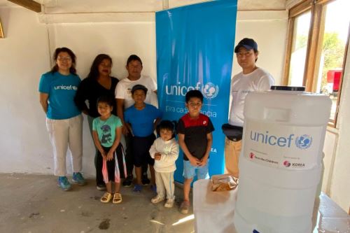 Sistema entregado por Unicef contribuye al cierre de brechas sociales en el norte del país. Foto: UNICEF/Cortesía.