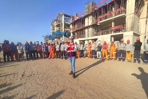 La Intendencia Regional de Tumbes, de la Superintendencia Nacional de Fiscalización Laboral (Sunafil),fiscalizó el proyecto inmobiliario Marina Coast, en su primera etapa, para hacer respetar los derechos de los trabajadores.