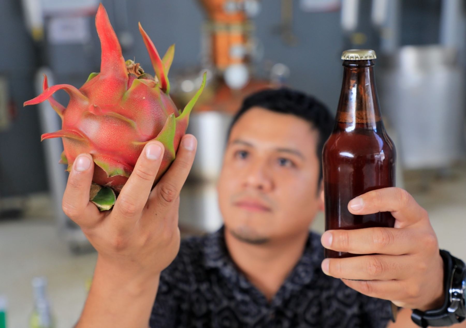 Empresas y emprendedoras elaboran productos derivados a base de la pitahaya, el cotizado fruto que destaca por sus propiedades nutricionales y beneficios a la salud. ANDINA/Difusión