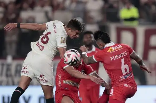 Universitario Deporte gana 3-1 a Cienciano por el torneo de Clausura 2024. en el Monumental de Ate. Foto: ANDINA/Vidal Tarqui