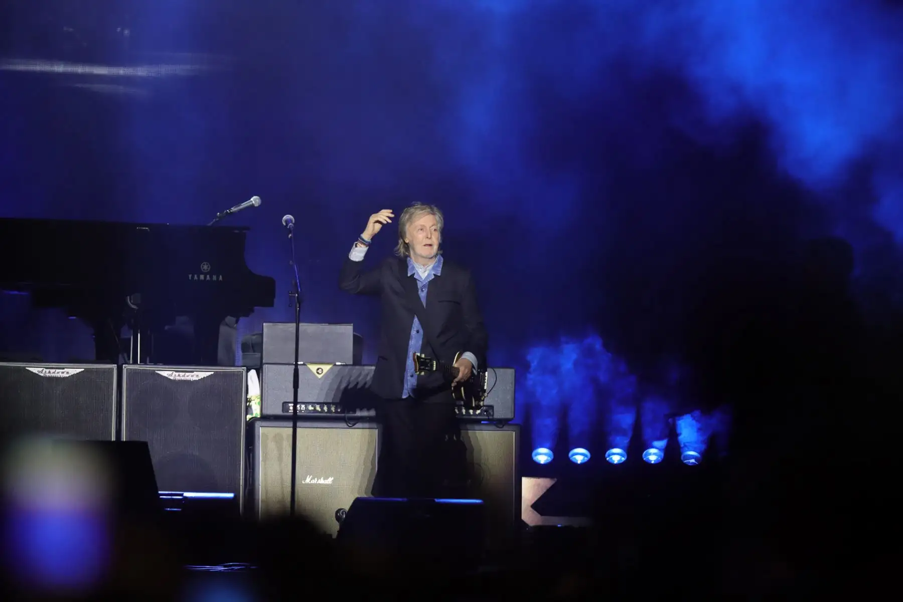 Concierto de Paul McCartney como parte de su gira ‘Got Back World Tour’, en el Estadio Nacional de Lima. Foto : ANDINA / Lino Chipana.