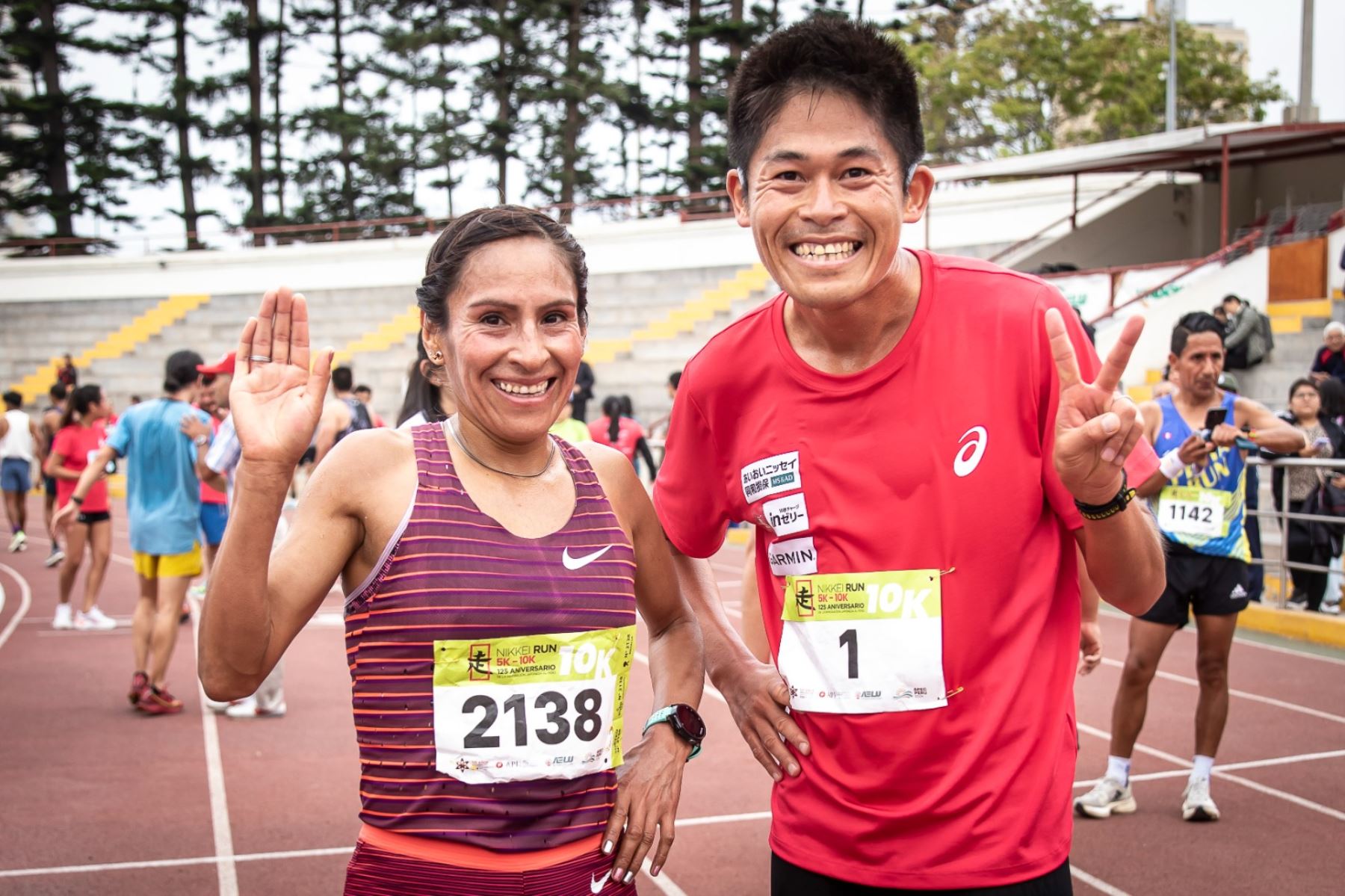 Yuki Kawauchi y Gladys Tejeda fueron los corredores estelares del Nikkei Run