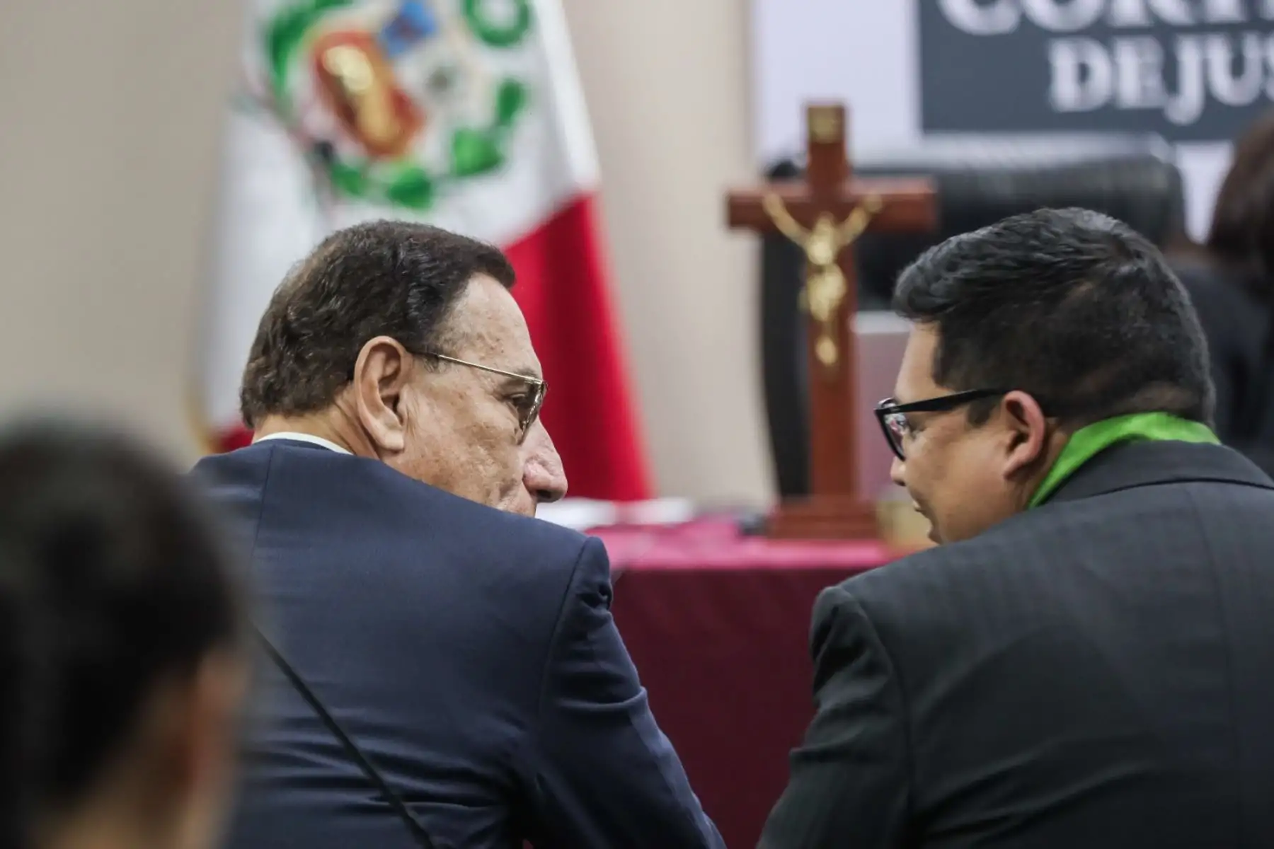 juicio oral contra el expresidente Martin Vizcarra. Foto: ANDINA/ Connie Calderon