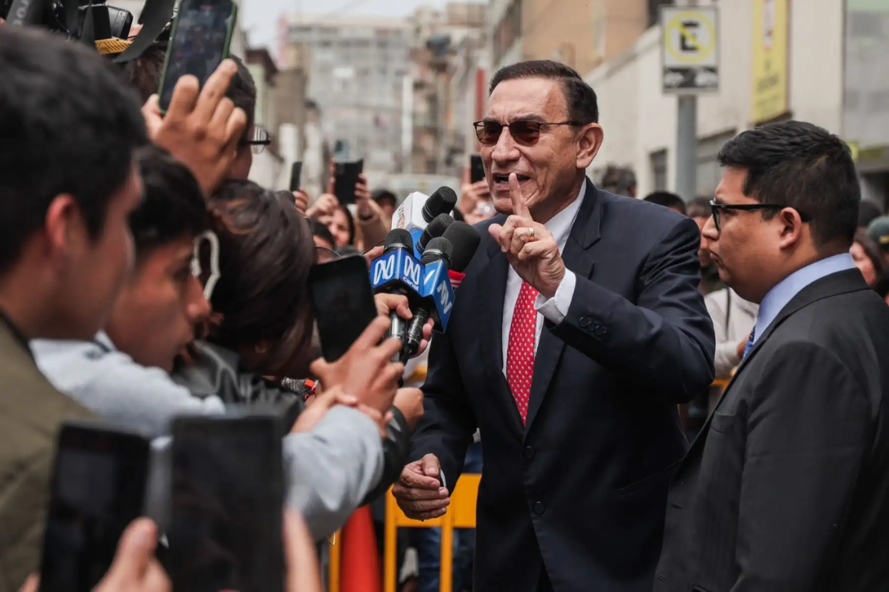 Concluye la primera audiencia de juicio oral contra el expresidente  Martín Vizcarra. 


 Foto: ANDINA/ Connie Calderon