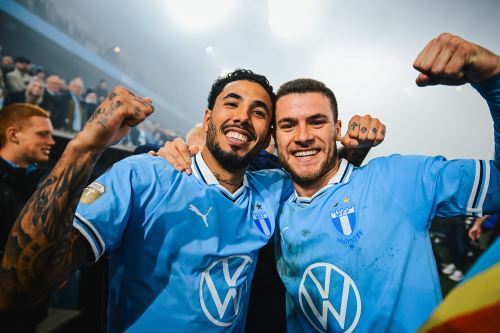 Sergio Peña triunfa con Malmo al consagrarse campeones en Suecia