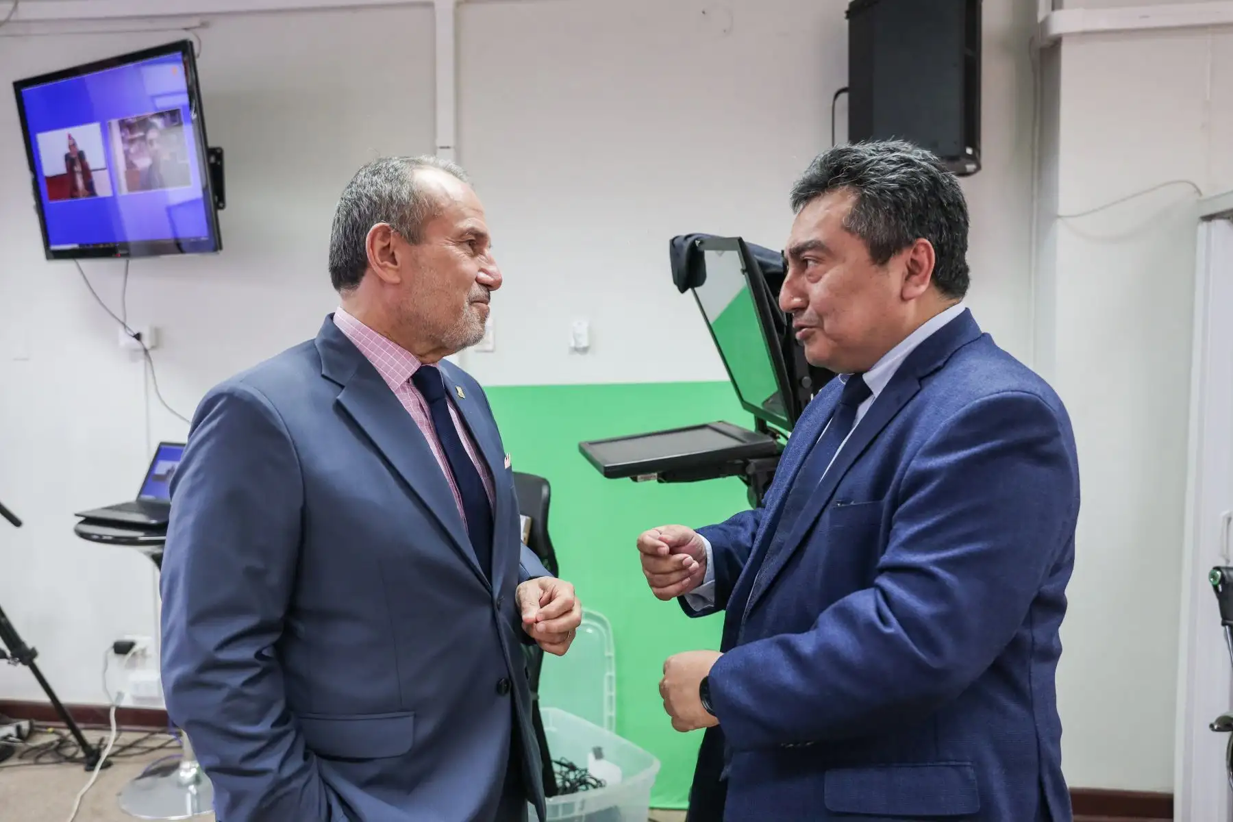 Entrevista al Canciller Elmer Schialer en el programa Andina al Día de Andina Canal Online, a propósito de las expectativas del Perú como país anfitrión del foro APEC Perú 2024. Foto: ANDINA/ Connie Calderon