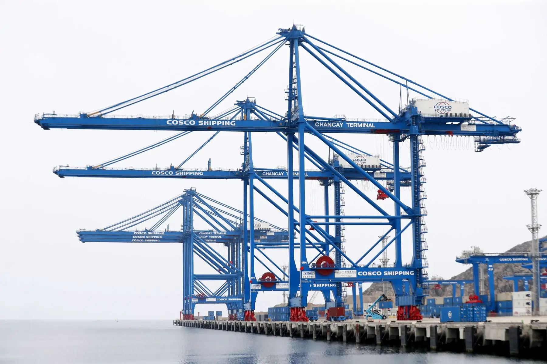 Hoy se inaugura el Terminal Portuario Multipropósito de Chancay con la presencia del presidente de la República Popular China, Xi Jinping. Foto: ANDINA/Daniel Bracamonte