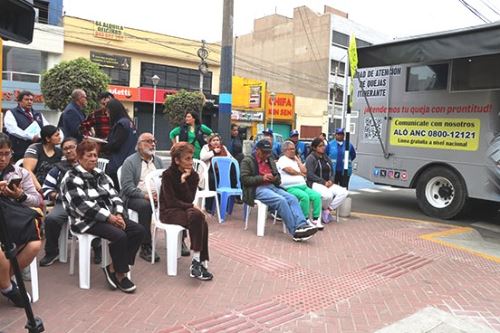 Chalacos presentarán denuncias y reclamos en nuevo vehículo de quejas itinerante. Foto: ANDINA/Difusión.