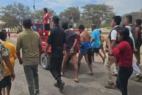 Las clases en los colegios del centro poblado San Cristo fueron suspendidas tras la muerte de un presunto ladrón de una motoneta tras ser golpeado junto a su compinche por los pobladores.