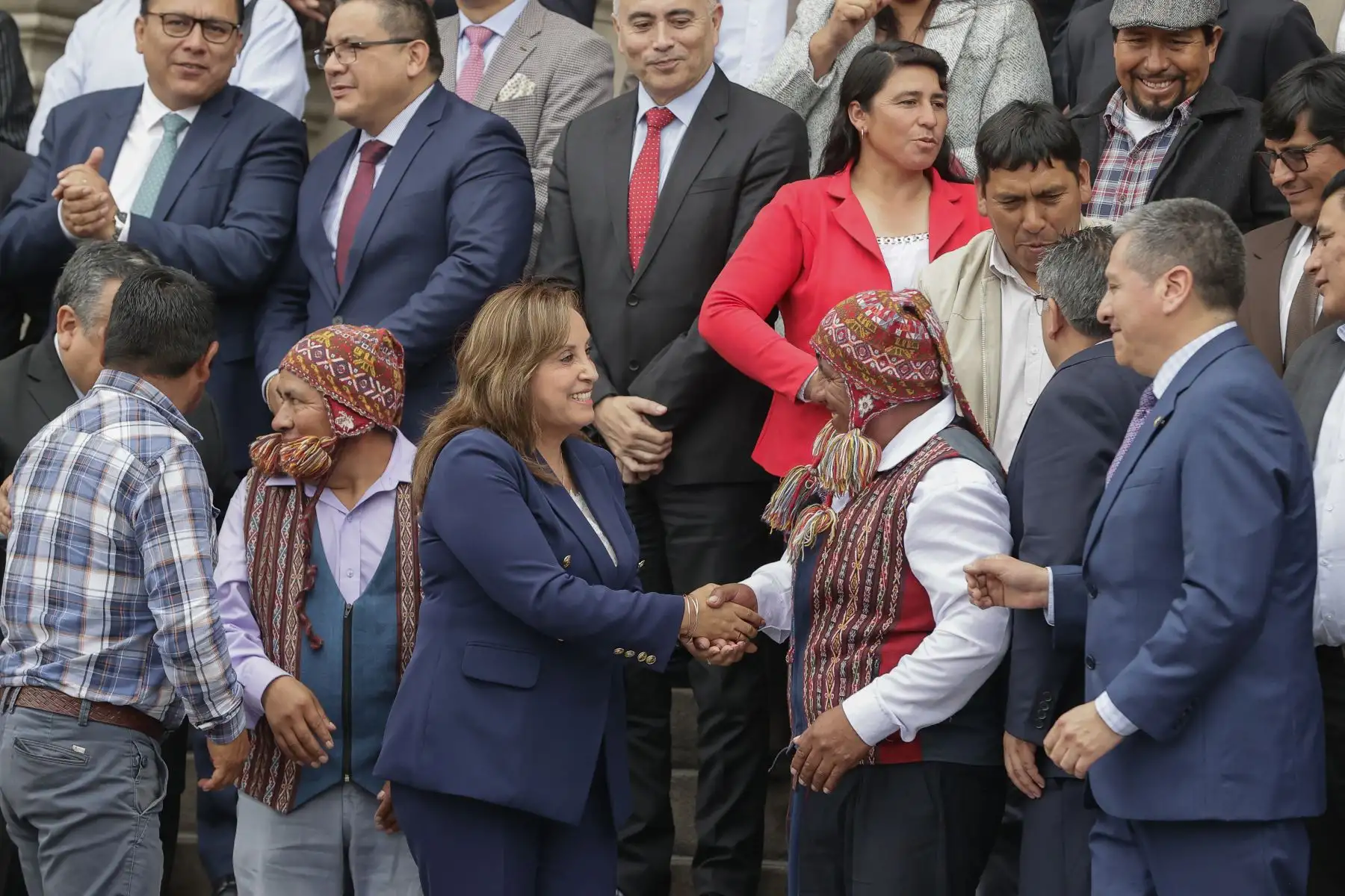 Firma de la Adenda del Proyecto de Aeropuerto Internacional de Chinchero. 
Foto: ANDINA/Prensa Presidencia