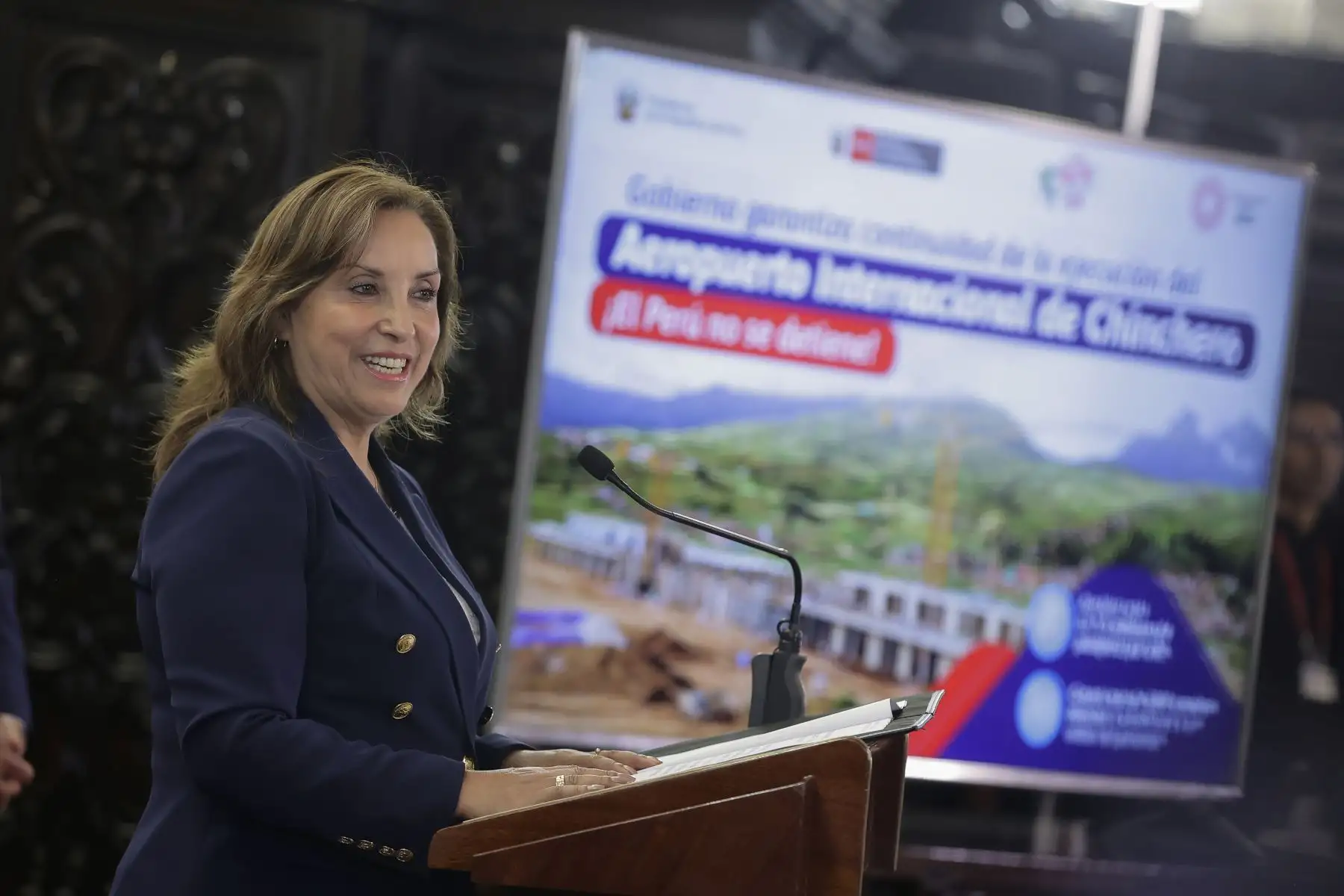 Firma de la Adenda del Proyecto de Aeropuerto Internacional de Chinchero. 
Foto: ANDINA/Prensa Presidencia