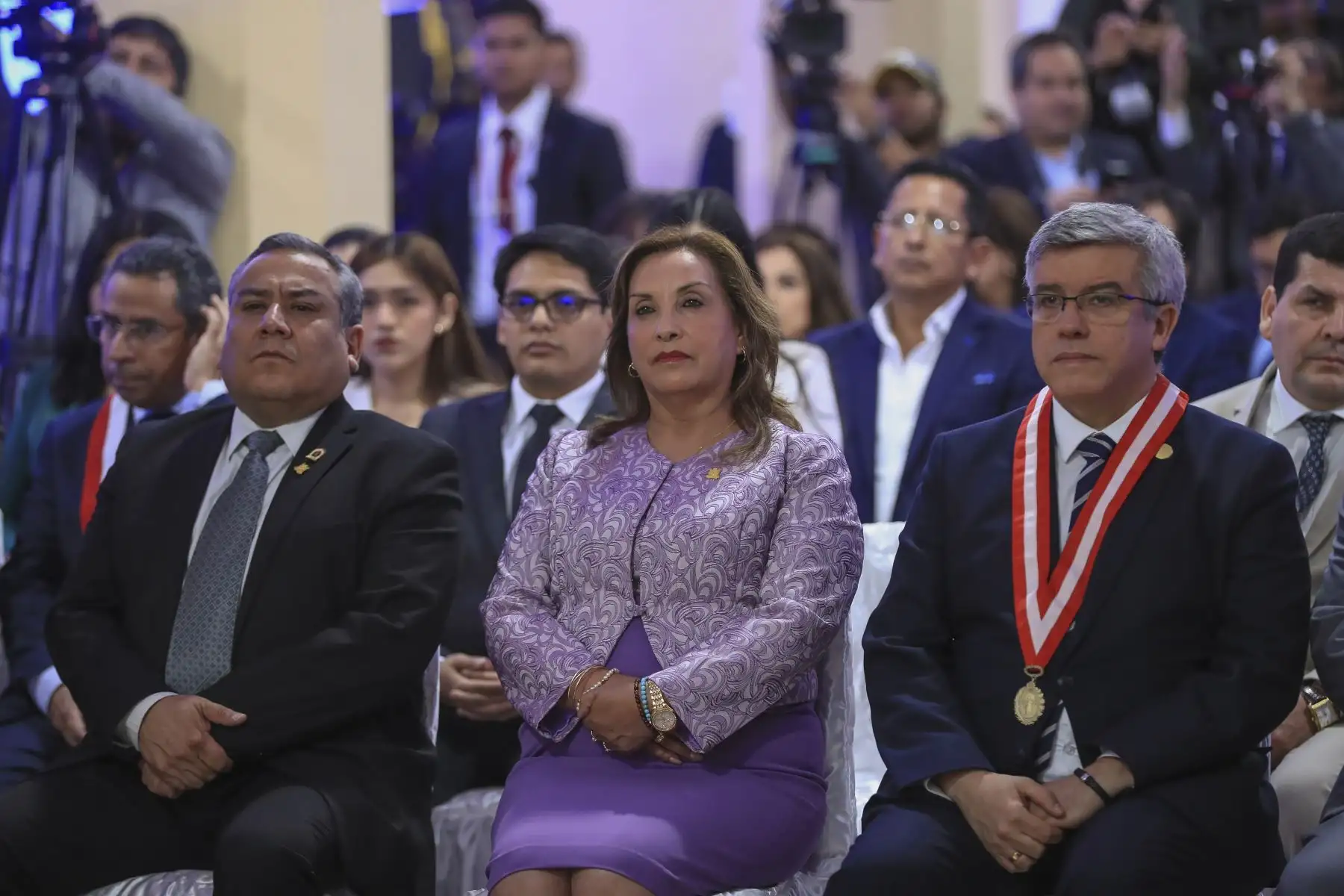 Juramentación de miembros de la Junta Nacional de Justicia (JNJ).  Foto. ANDINA/ Prensa Presidencia