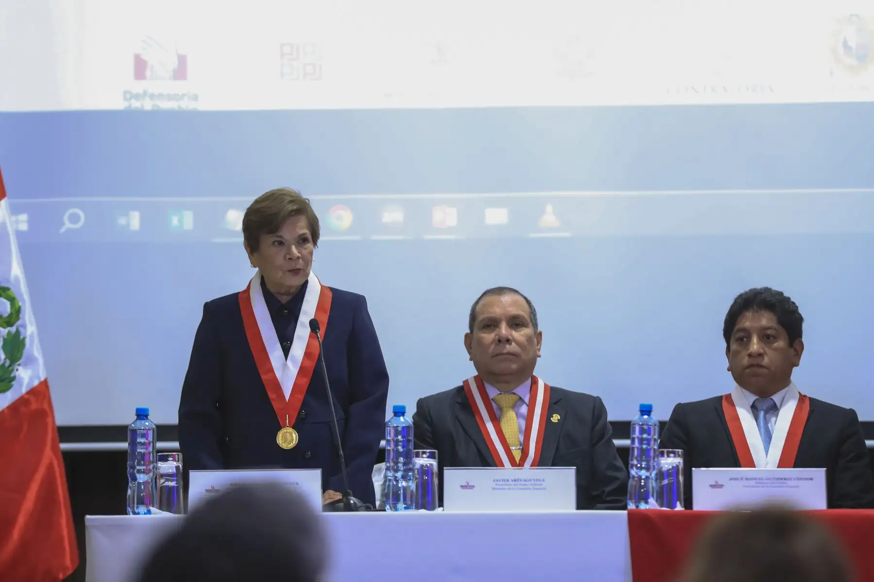 Juramentación de miembros de la Junta Nacional de Justicia (JNJ).  Foto. ANDINA/ Prensa Presidencia