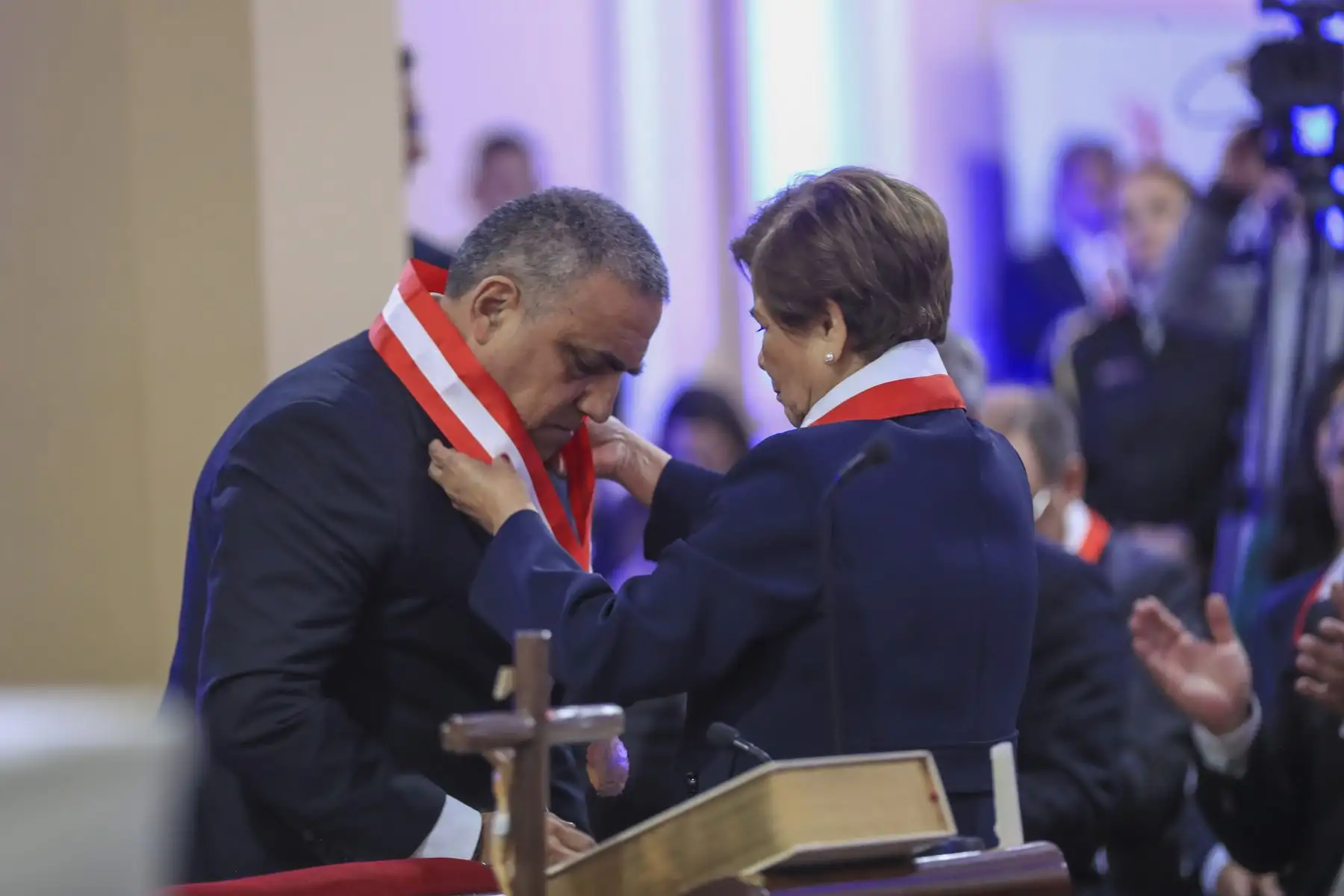 Juramentación de miembros de la Junta Nacional de Justicia (JNJ).  Foto. ANDINA/ Prensa Presidencia
