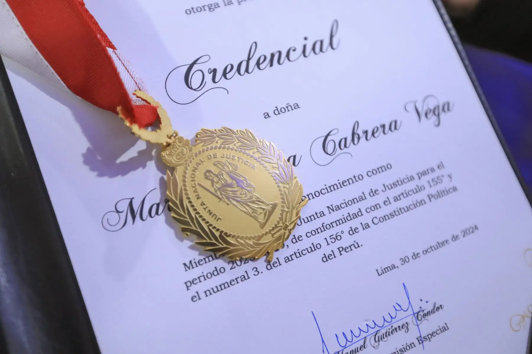 Juramentación de miembros de la Junta Nacional de Justicia (JNJ).  Foto. ANDINA/ Prensa Presidencia