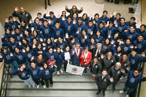 UNMSM: 60 estudiantes destacados realizarán estancia académica en México. Foto: ANDINA/Difusión.