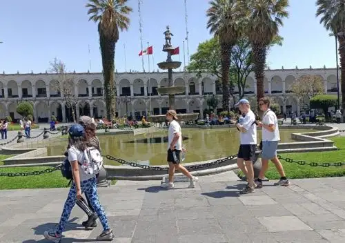 La ciudad de Arequipa fue sacudida esta mañana por un sismo de magnitud 3.5, informó el IGP. ANDINA/Difusión
