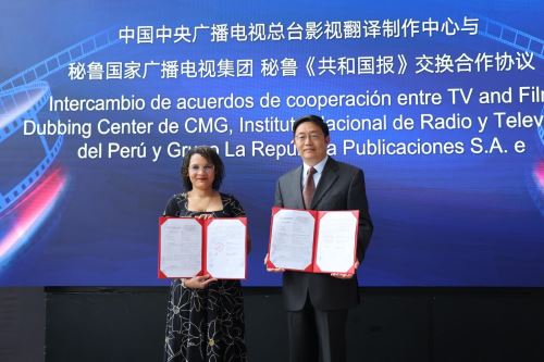 IRTP realiza alianza con televisión china para intercambio cultural a través de contenidos