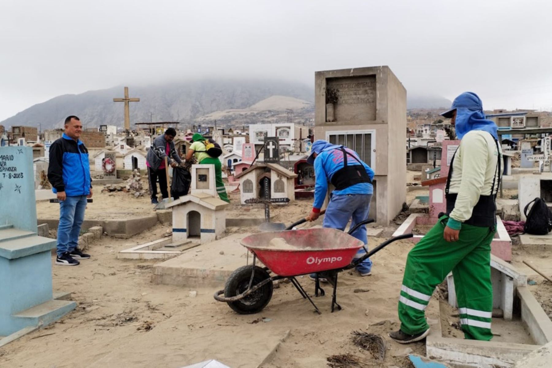 El cementerio municipal San Juan Bautista está ubicado en el distrito de La Esperanza, provincia de Trujillo. Foto: ANDINA/Difusión