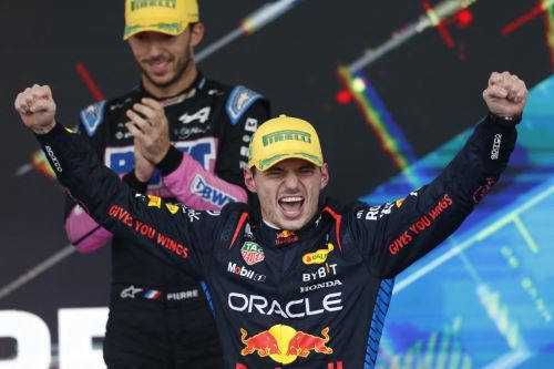 Max Verstappen fue más en Brasil