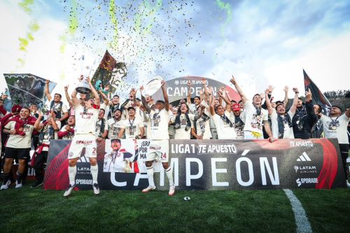 Universitario se coronó campeón nacional de la Liga 1 2024