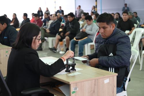 El Ingemmet organizó el cuarto evento “Libre Denunciabilidad y Aviso de Retiro”. Foto: INGEMMET/Difusión.