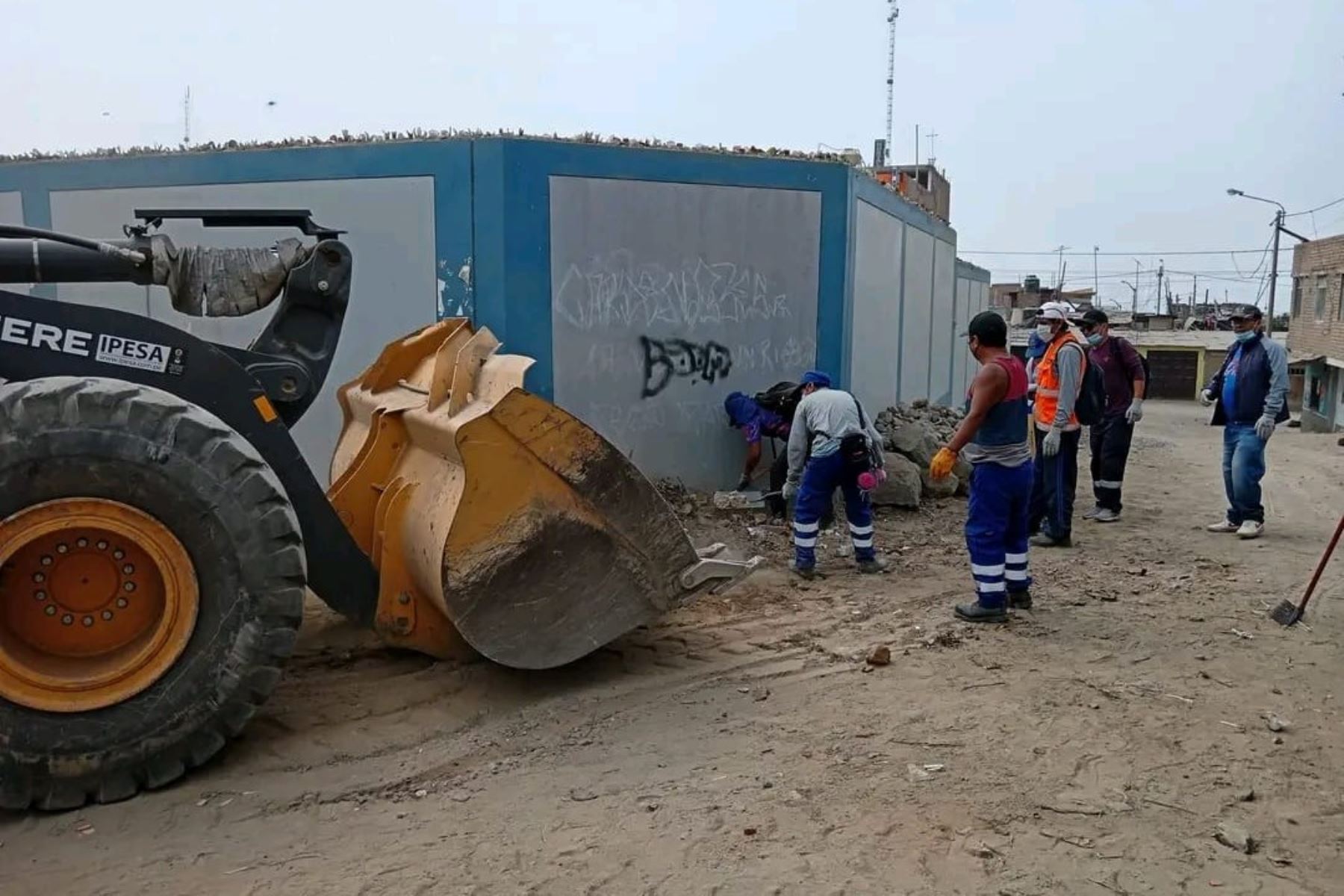 La campaña de limpieza se concentró en los barrios 3 y 3B del distrito de Alto Trujillo.