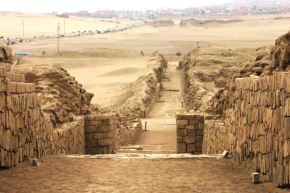 El prestigio del santuario se debía principalmente a su oráculo, que era consultado por curacas y señores principales que llegaban hasta aquí procedentes de todo el antiguo Perú. Foto: Museo Pachacamac