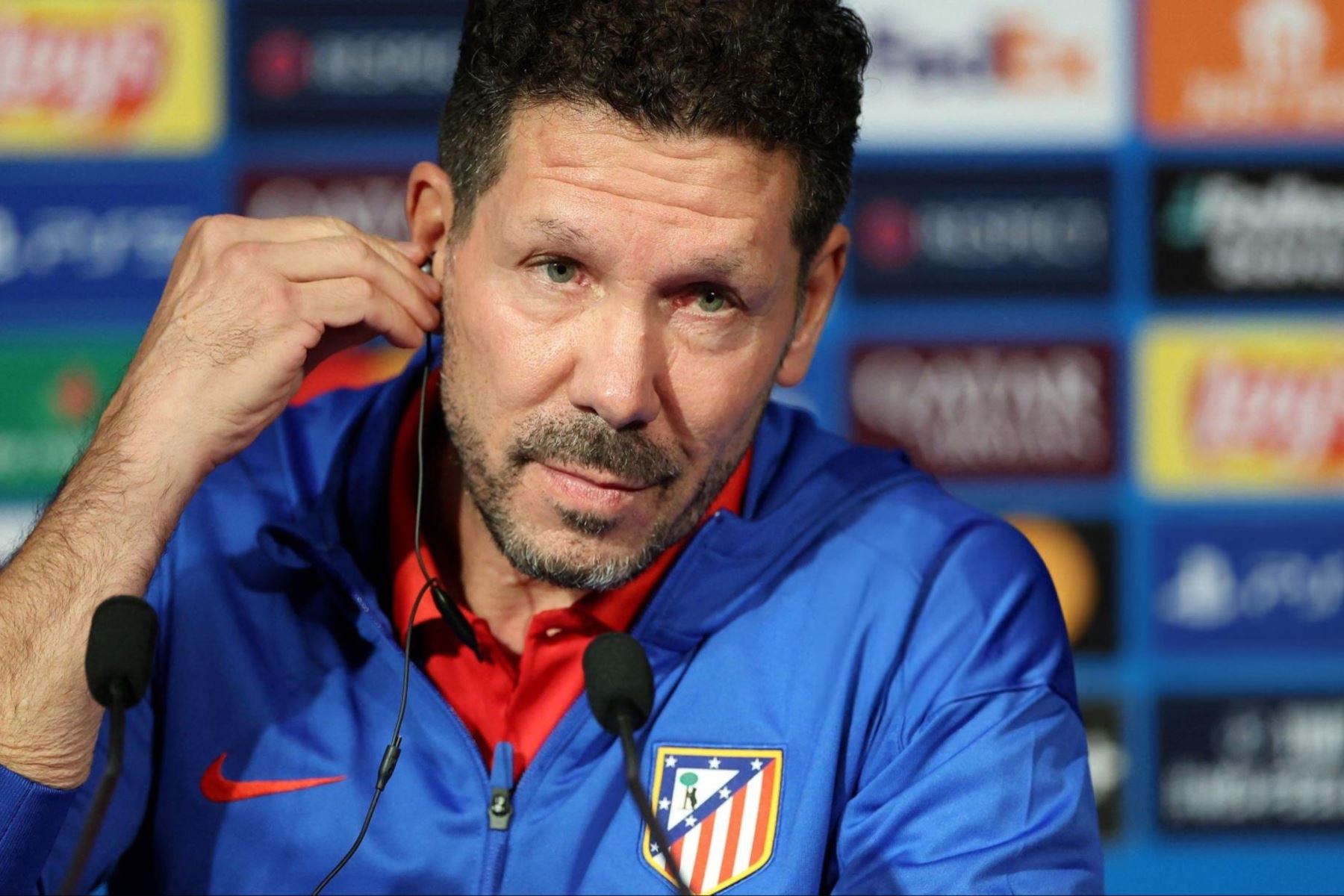 Diego Simeone, entrenador del Atlético de Madrid