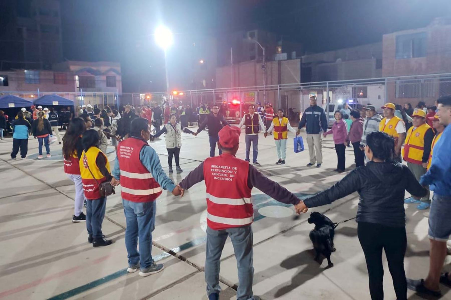 El Tercer Simulacro Nacional Multipeligro se realizó en el marco del Día Mundial de Concienciación sobre los Tsunamis, establecido por la Asamblea General de las Naciones Unidas el 22 de diciembre de 2015, con la finalidad de promover una cultura global de prevención ante tsunamis. AFP